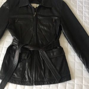 Soft leather jacket! Size med.
